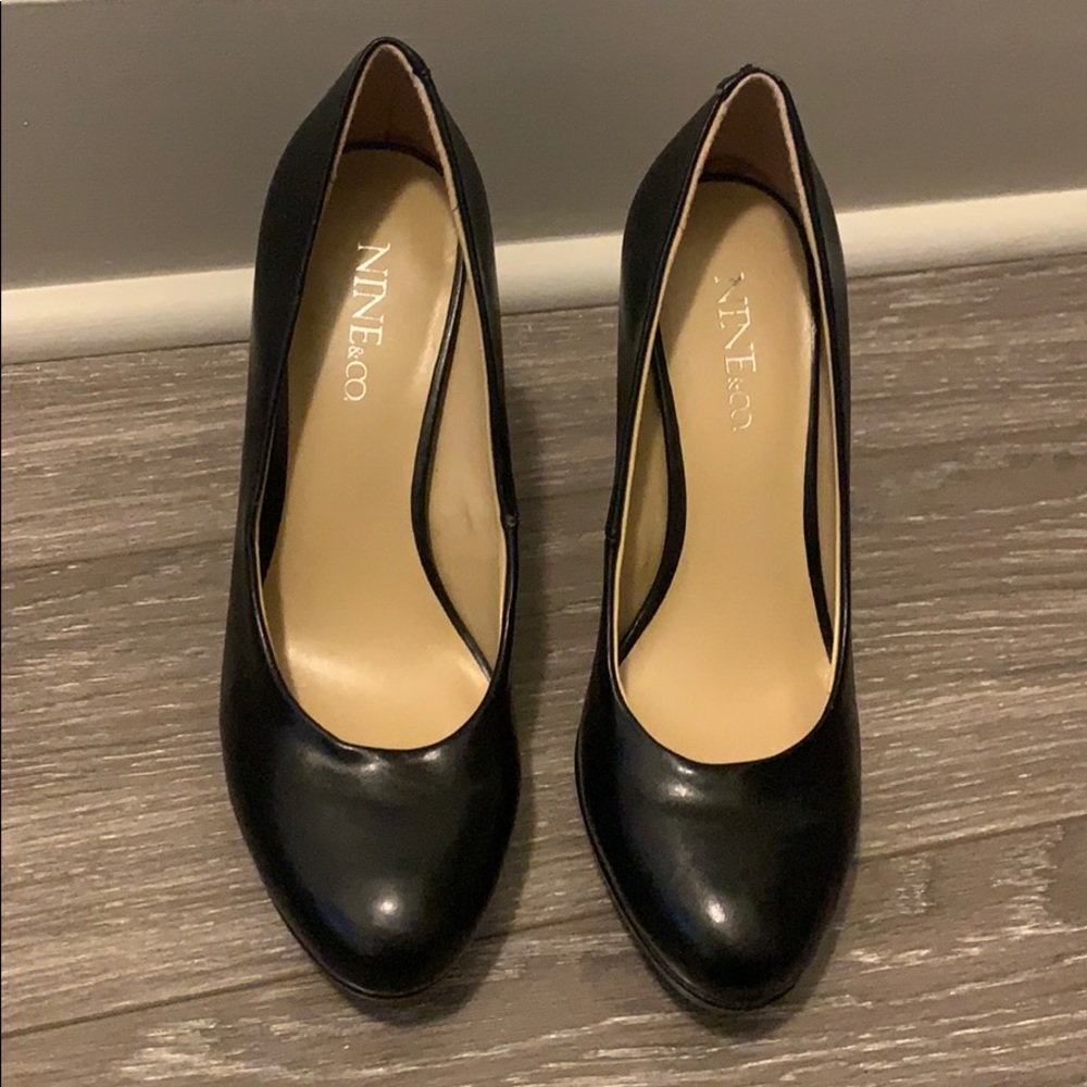 Black heels
